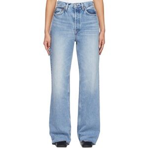 RE/DONE 70’S Ultra High Rise Wide Leg Jean in 60’S Fade